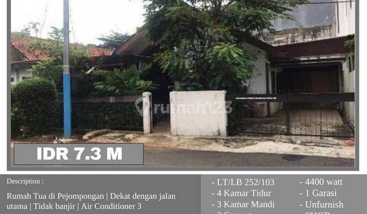 Rumah Tua di Pejompongan, Jakarta Pusat 1