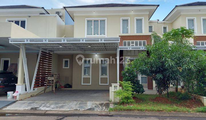 Rumah Semi Furnish Jual Cepat di Suvarna Sutera Cluster Chiara 1