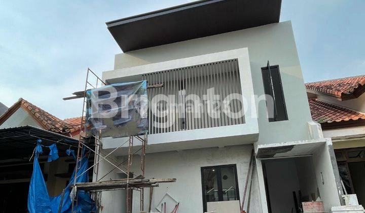 New Gress Rumah Minimalis Citraland bagian depan Cluster Taman Gapura Selangkah Ke G-Walk 1