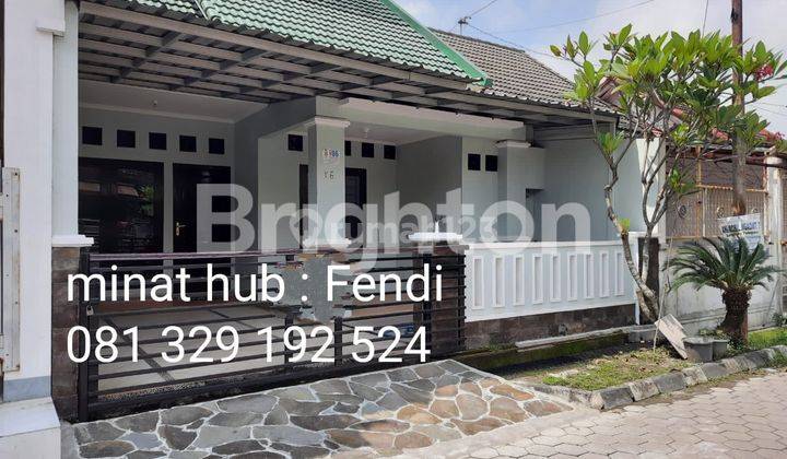 RUMAH FULL FURNISH SIAP HUNI DI PERUMAHAN SOLO BARU 1