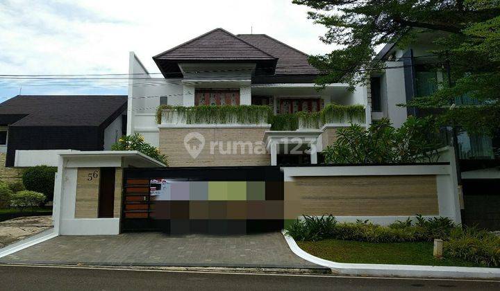 DI JUAL RUMAH (Siap Huni/Ada Kolam Renang ) DI JL.GEDUNG HIJAU PONDOK INDAH JAKARTA SELATAN 1