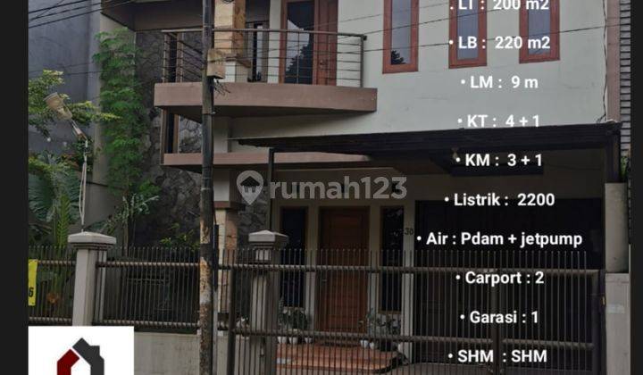 Rumah 2 Lantai Daerah Sayap BKR Siap Huni Bandung 1