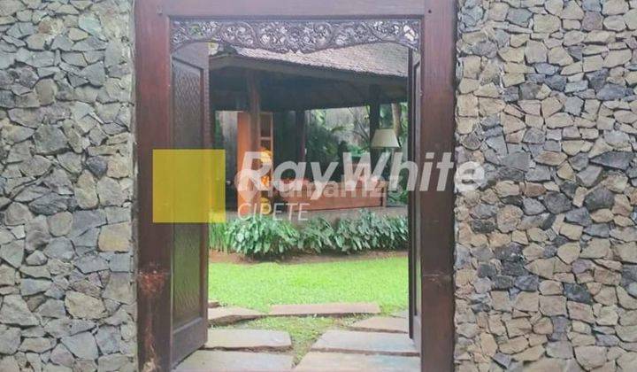 Turun Harga..Rumah Syantik nuansa Bali Idaman Keluarga di Cipete Selatan dekat dengan Jl. Pangeran Antasari Jakarta Selatan
 2