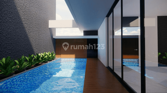 New Rumah plus PRIVATE Swimming Pool Pakuwon Indah Imperial Golf ELITE Premium 2