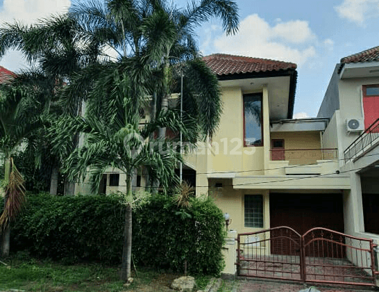 Rumah Villa Bukit Mas Mediterania Surabaya dekat Akses TOL 1