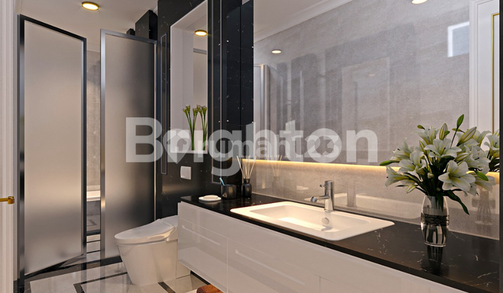 Rumah mewah 2 lantai di BSD City di design oleh architect ternama dan berada di pusat BSD City 2