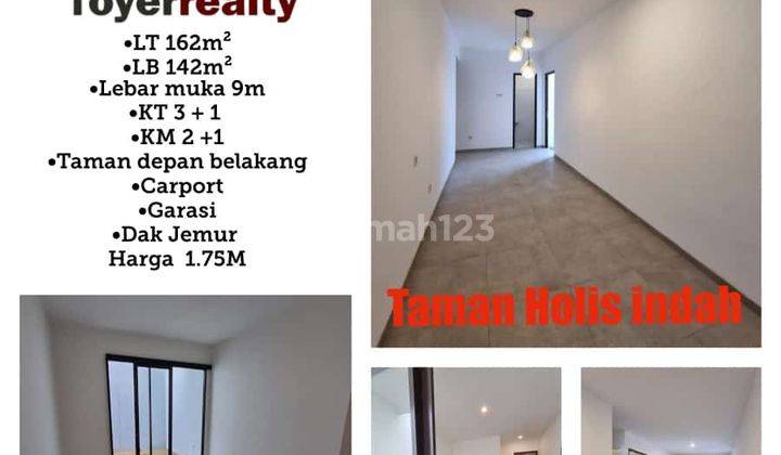 Rumah Bangunan Baru 2 Lantai di Taman Holis Indah Bandung 1