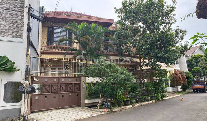 Rumah Asri Villa Melati Mas Jl Flamboyan Serpong Tangsel Lt 206m2 Murah Bonus Bangunan