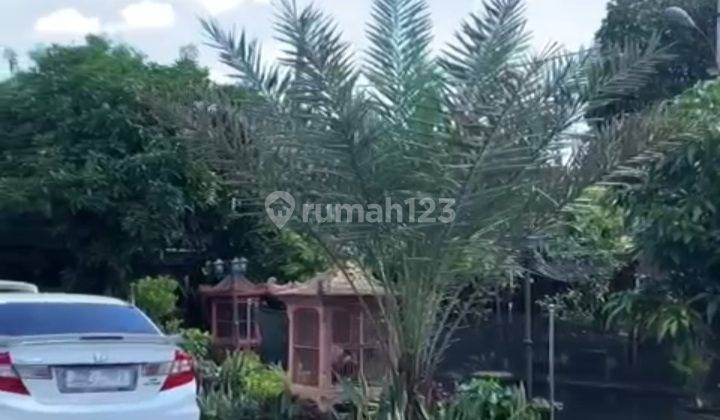 Rumah dengan Halaman luas + gudang terdekat kepintu tol Jatikarya Cibitung  di Leuwinanggung Tapos Depok 1