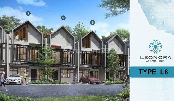 NEW LAUNCHING CLUSTER LEONORA AT SYMPHONIA HARGA MULAI 1,7M-AN 1