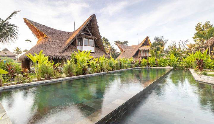 Leasehold Eco-village, family friendly home for lease in Penestanan, Ubud 1