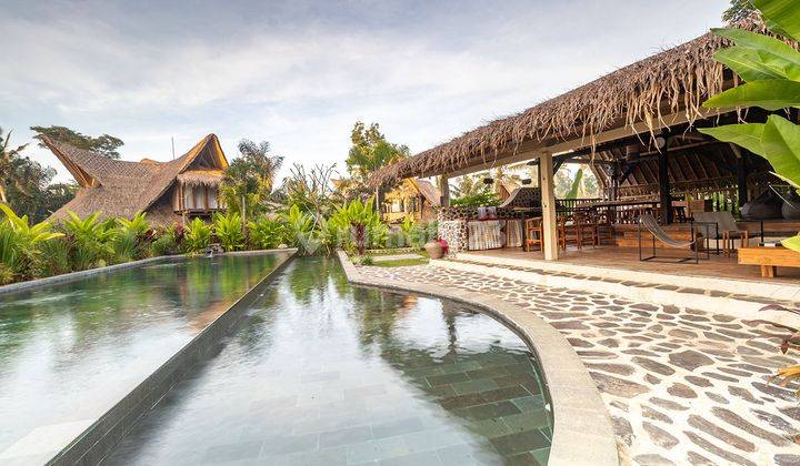 Leasehold Eco-village, family friendly home for lease in Penestanan, Ubud 2