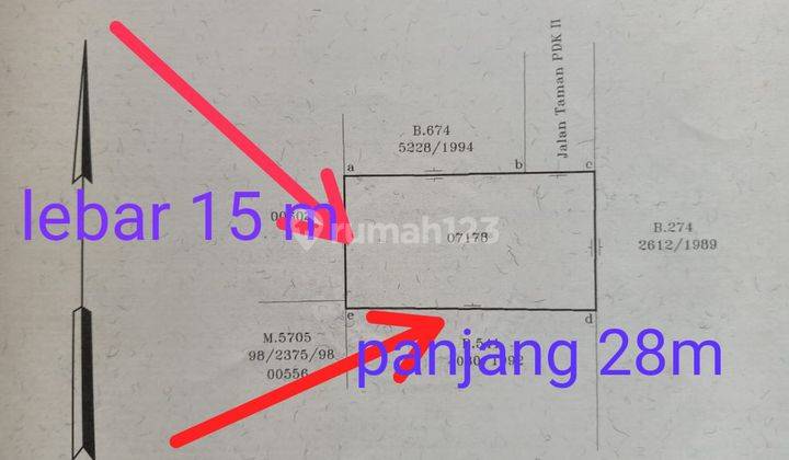 Murah Rumah Hitung Tanah Dekat Mrt Cipete Raya Jakarta Selatan 2