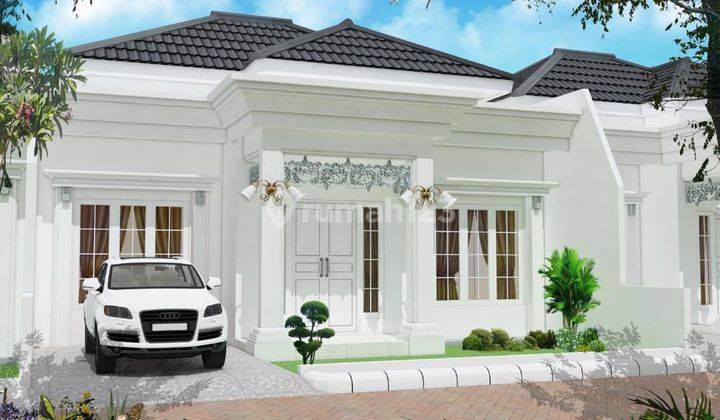 Rumah minimalis modern castavia cluster sudirman 1