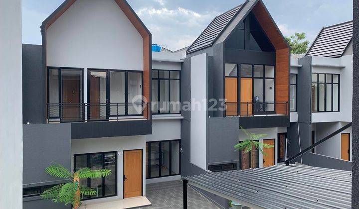 Cluster Mewah Cinere Krukut Konsep Minimalis Modern Lokasi 50 meter dari Jalan Raya 1