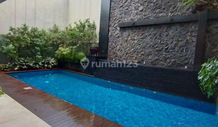 For sale rumah mewah Pondok Indah Tropical Modern With Pool 1