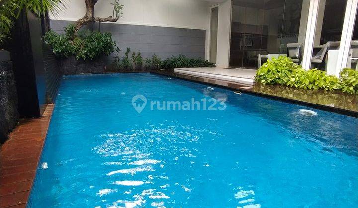 For sale rumah mewah Pondok Indah Tropical Modern With Pool 2