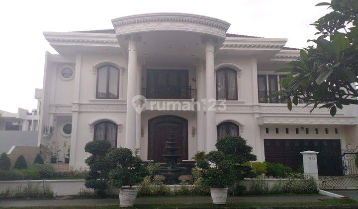 Rumah Dua Lantai Sangat Mewah Davinci Furnish Dekat Teras Kota di Bukit Golf Terrace, Tangerang Selatan 1