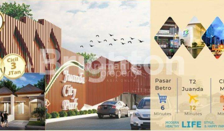 NEW MINIMALIS JUANDA CITY PARK DGN FASILITAS MEWAH 1