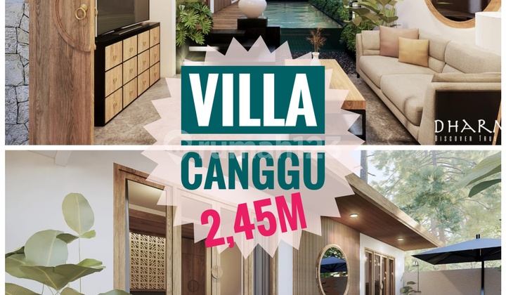 Villa Murah Ready Siap Huni area Pantai Canggu Kuta Bali