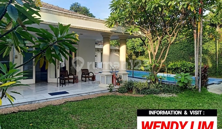 DIJUAL RUMAH LUAS dgn S.POOL at Jl PEJATEN BARAT RAYA, JAKSEL