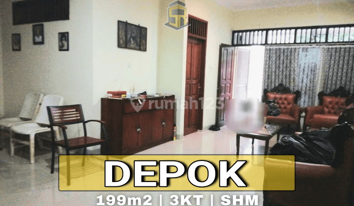 DIJUAL RUMAH DEPOK BUTUH CEPAT, SIAP PAKAI, LINGKUNGAN NYAMAN 1