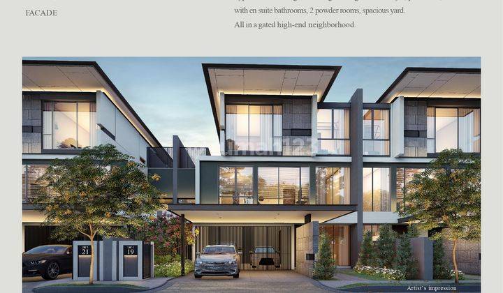 Rumah Mewah Lyndon at NavaPark BSD, Type 12, Huk, Full Furnish, Siap Huni, Rumah Contoh 1