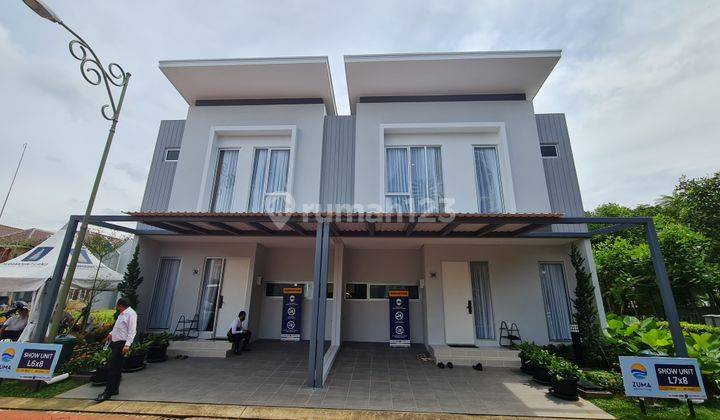 NEW ZUMA, hunian modern minimalis Furnished, di CBD Serpong 1