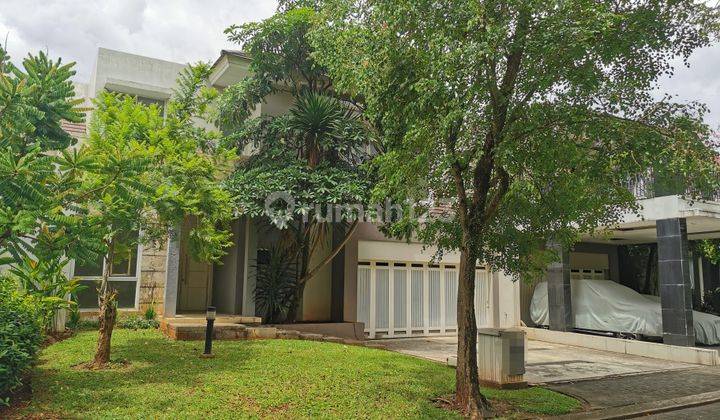 Rumah depan taman asri jarang ada di Cajuputi de Park BSD  2