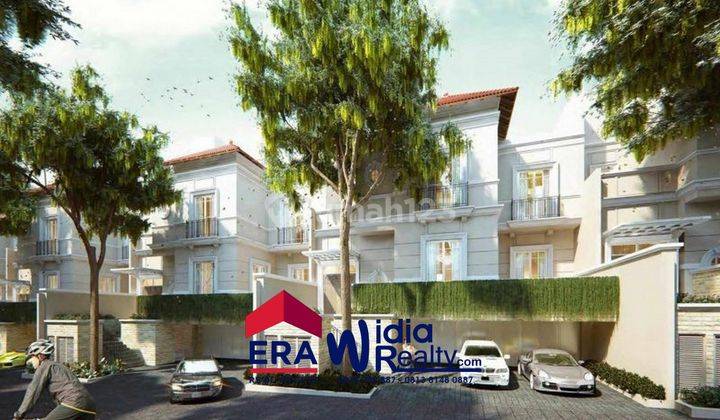 Rumah Baru 3 Lantai Gaya Luxury Classic gandaria Jakarta Selatan 1