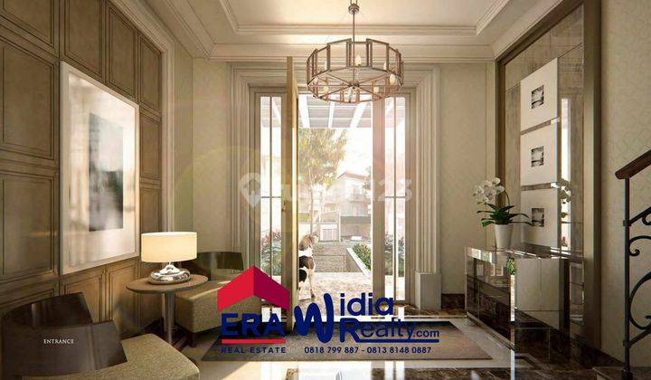 Rumah Baru 3 Lantai Gaya Luxury Classic gandaria Jakarta Selatan 2