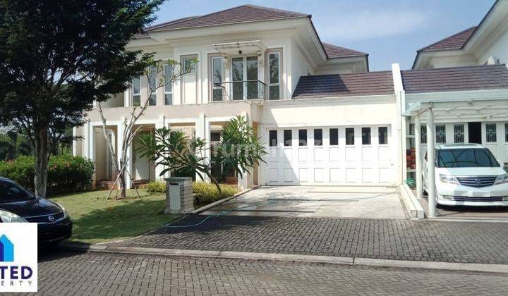 Rumah mewah di frangipani De Park BSD City tinggal bawa koper 2