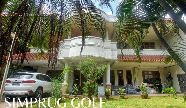 Dijual Rumah Simprug Golf 1