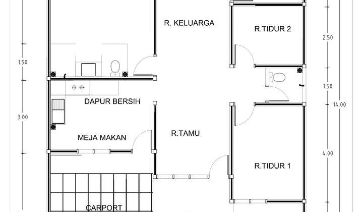 Rumah komplek Permata Bintang Cibinong Bogor 2