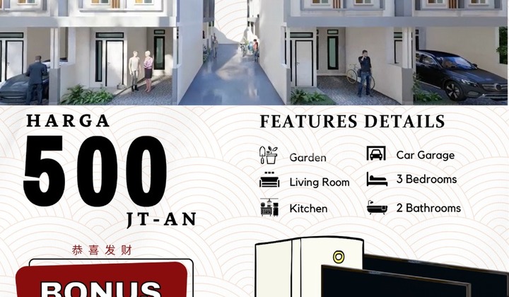 Minimalist 2-Storey House in Grand Wonorejo Selatan, Rungkut Surabaya 2