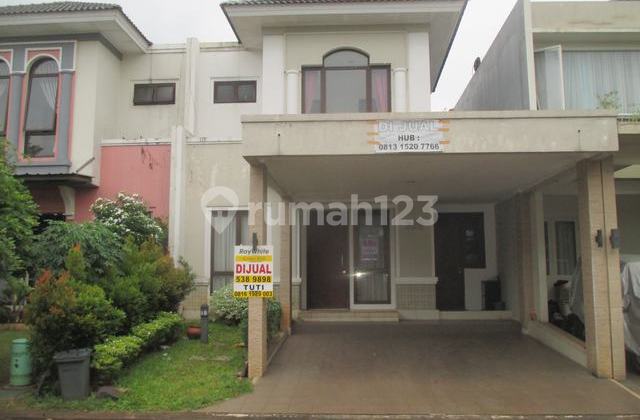 rumah di puspita loka anthea bsd city, stategis dekat sekolah al-azhar, taman kota 1, tengah kota, harga bagus, siap huni 1