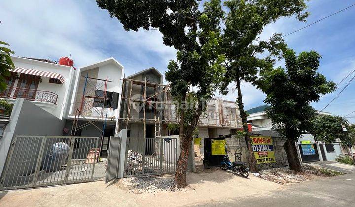 TERMURAH !! RUMAH BARU 4X25 KAVLING DKI MERUYA UTARA 1.75M 2