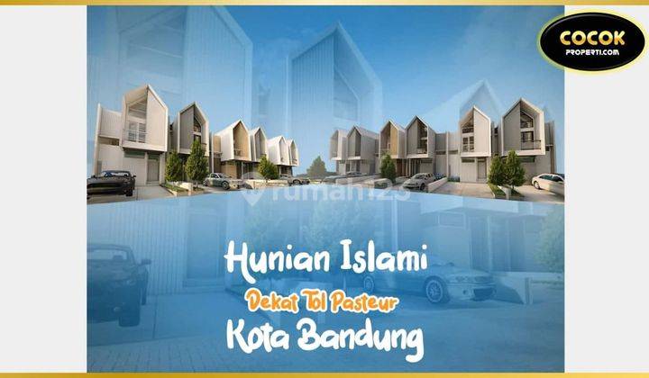 DISKON 16mnt Braga Rumah Baru di Cluster Pasteur Cicendo 1