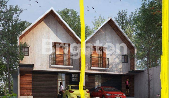 READY RUMAH MINIMALIS 2 LANTAI KONDISI BARU GRESS LOKASI KUTISARI INDAH 1