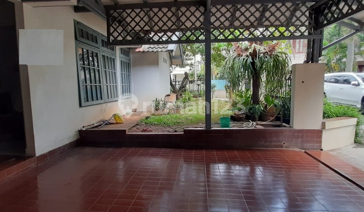 Spacious House Fronting Park, Wide Road in Bintaro Jaya Sector 2 Area 2