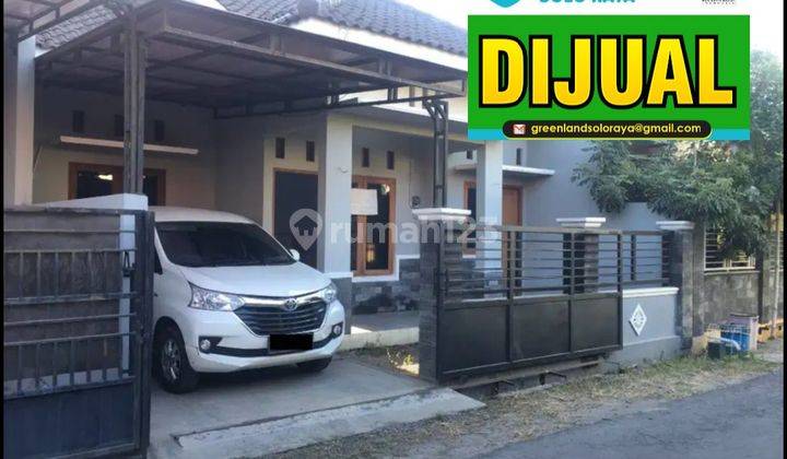 RUMAH SIAP PAKAI DI CLUSTER COLOMADU 1