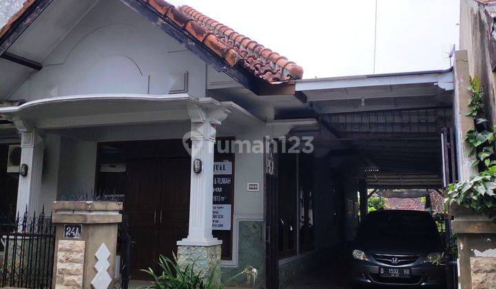 CEPAT RUMAH + TANAH LUAS DAN BESAR LINGKUNGAN NYAMAN DAN AMAN LOKASI STRATEGIS 1