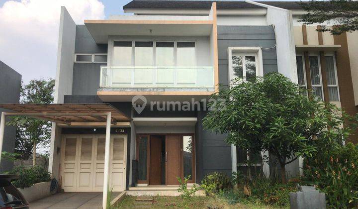 Cluster mandiri sutera onyx luas 10x23m,semi furnish, Hadap Utara bagus 1