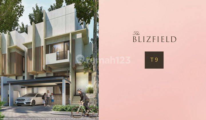 Dijual Rumah Mewah Cluster The Blizfield BSD City Type T9 Huk 1