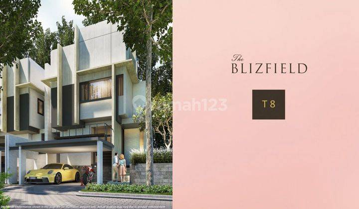 Dijual Rumah Mewah Cluster The Blizfield BSD City Type T8 1