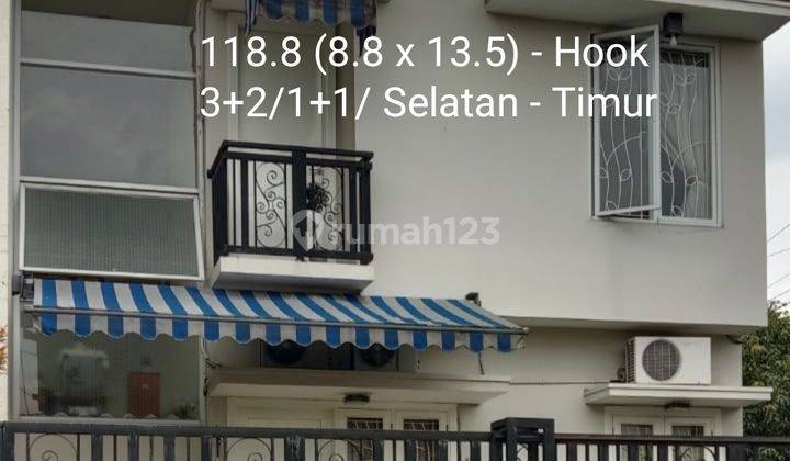 Rumah 2 lantai hook di lokasi yang nyaman 1