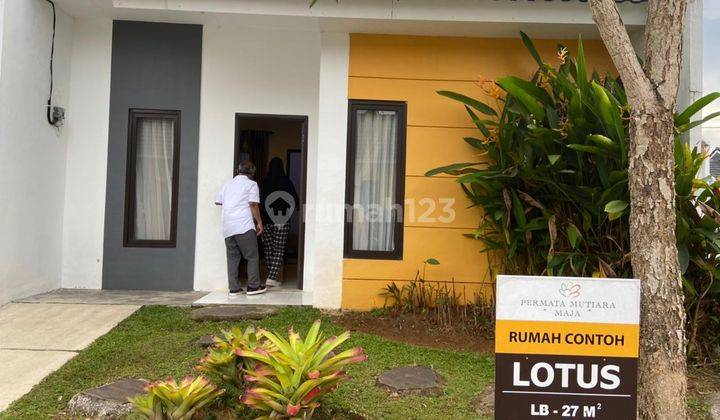 Rumah subsidi cluster siap huni angsuran 900rb an deket stasiun 2