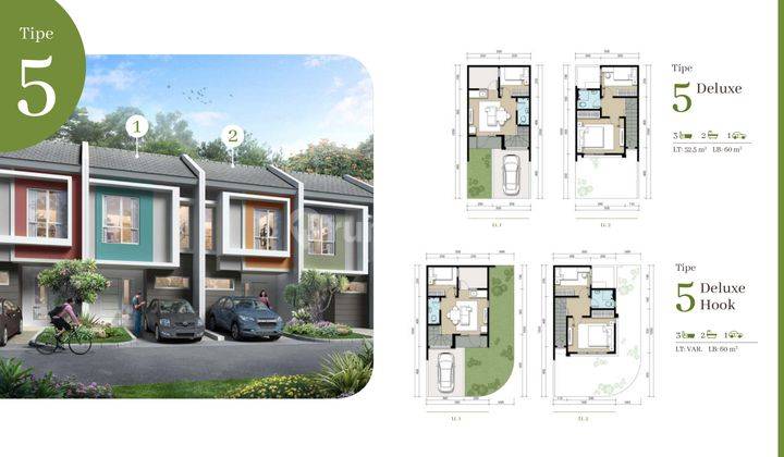 Dijual Rumah Cluster Agnesi At Symphonia, Type 7-Deluxe 2