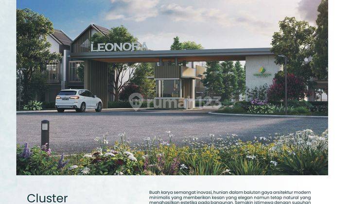 Dijual Rumah Cluster Leonora, Type 6-Premium 1 2