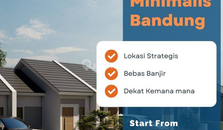 Promo besar rumah murah Bandung hemat 25juta lokasi pinggir jalan kabupaten bebas banjir lohh 1